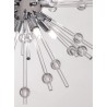Lustr moderní Genesi, 8 x 28 W - chrom