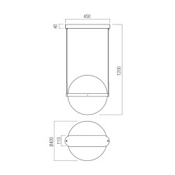 LED závěsná svítidla Atlas