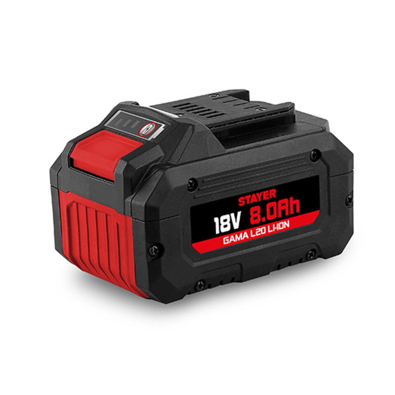 Akumulátor L20, 18 V, 8.0 Ah, Stayer
