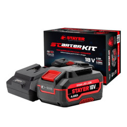 Nabíječka + aku L20, 4.0 Ah, Stayer