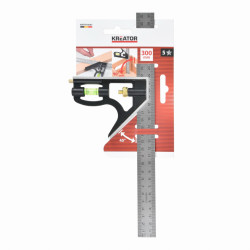 Úhelník nerezový kombinovaný, 300 mm, Kreator