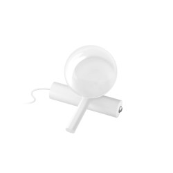 LED stolní lampa Sinfonia, matná bílá