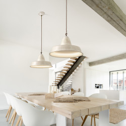 Závěsné svítidlo Industrial C, 390 mm, Ceramiche Borso