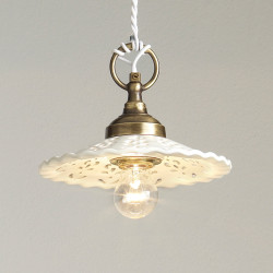 Závěsné svítidlo rustikální Merletto B, 210 mm, Ceramiche Borso