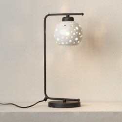 Stolní lampa rustikální Bolle L, Ceramiche Borso