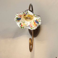 Nástěnné svítidlo rustikální Chalet AP1, Ceramiche Borso