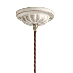 Závěsné svítidlo Merletto, 210 mm, Ceramiche Borso