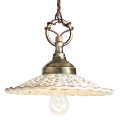 Závěsné svítidlo Merletto, 210 mm, Ceramiche Borso