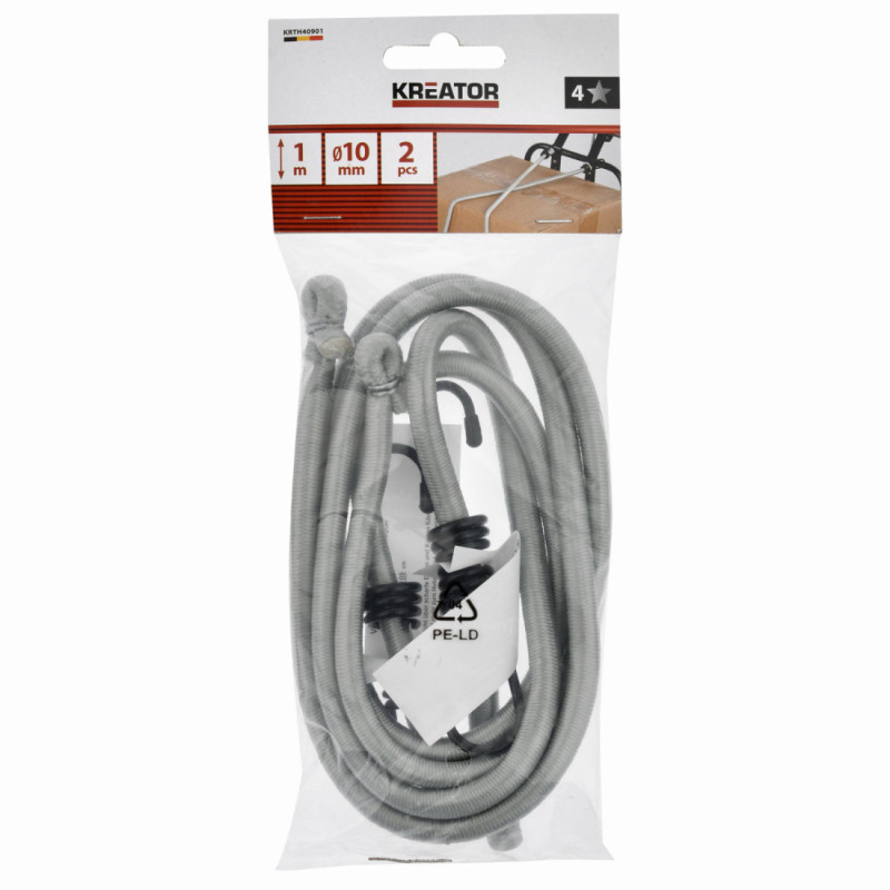 Upínací gumy, 10 mm, 2 kusy, KRTH40901