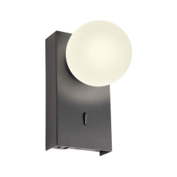 LED nástěnné svítidlo Norma, 5 W - matná černá