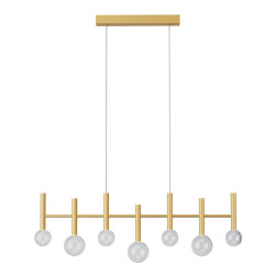 LED závěsné svítidlo Bolla, 32 W - matná zlatá