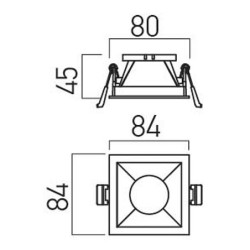 Vestavná svítidla XPOLI, PO04