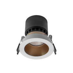 Vestavné svítidlo XPOLI, PO01 - matná zlatá