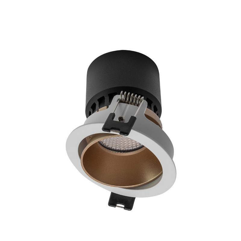 Vestavné svítidlo XPOLI, PO02 - matná zlatá