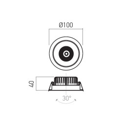 LED vestavná svítidla XWOK