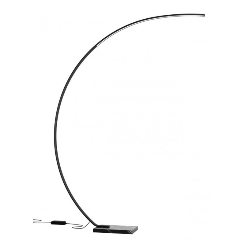 LED stojací lampa Carver - matná černá