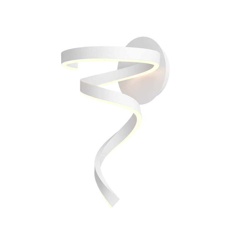 LED nástěnné svítidlo Scroll - matná bílá