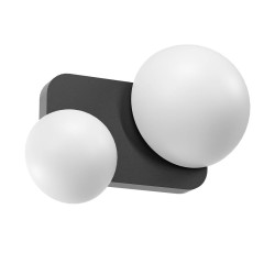 LED nástěnné svítidlo Lumien, 13,4 W - matná černá