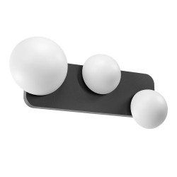 LED nástěnné svítidlo Lumien, 18 W -  matná černá