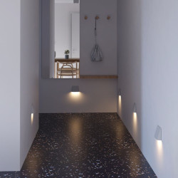 LED nástěnné svítidlo Stealth, 1 W - matná bílá