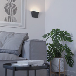 LED nástěnné svítidlo Stealth, 3 W - matná černá