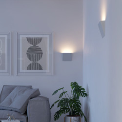 LED nástěnné svítidlo Stealth, 9 W - matná bílá