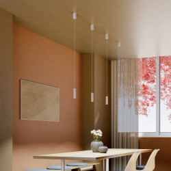 LED závěsné svítidlo Takto - matná bílá