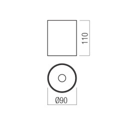 LED stropní svítidla Takto