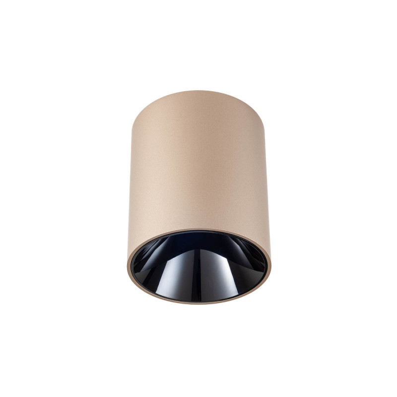 LED stropní svítidlo Takto - stříbrno kávová