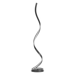 LED stojací lampa Torsion - matná černá