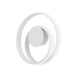 LED nástěnné svítidlo Torsion, 20 W - matná bílá