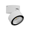LED stropní svítidlo venkovní Shaft - matná bílá
