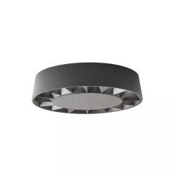 LED stropní svítidlo venkovní Oku - tmavá šedá