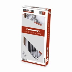 Klíče očkové oboustranné, sada, 6 - 22 mm, krabice, Kreator