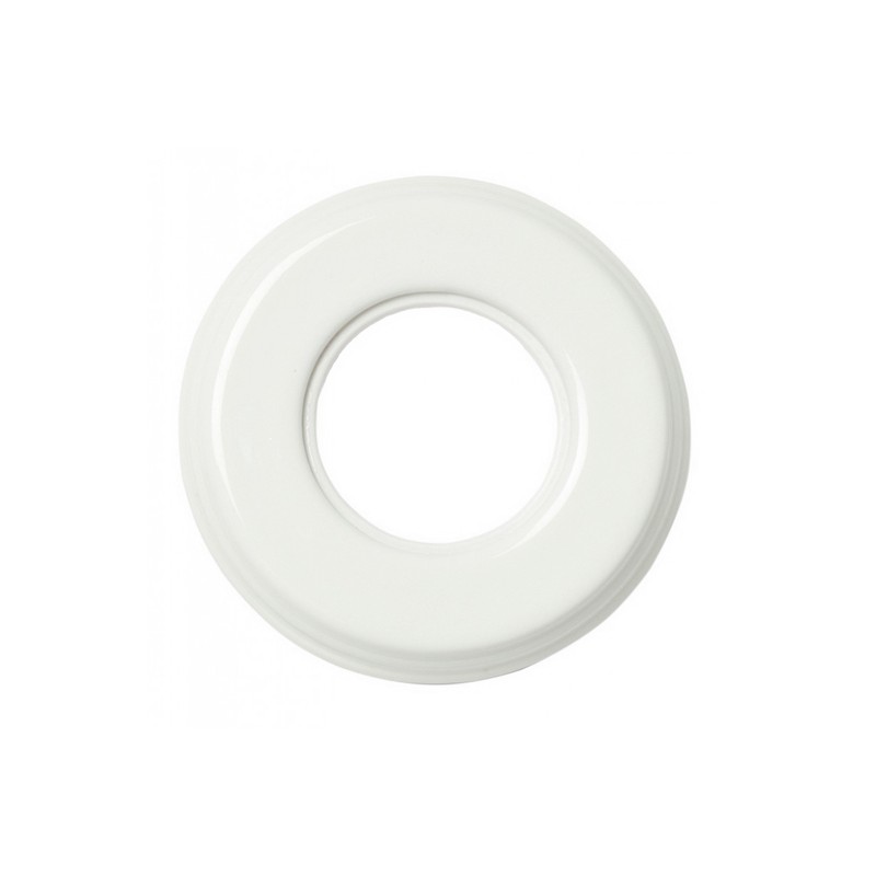Rámeček porcelánový jednonásobný 31-801-17 Garby, bílá
