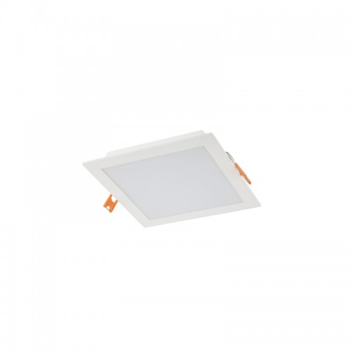 LED vestavné svítidlo XFACE, 12 W, čtverec, teplá bílá