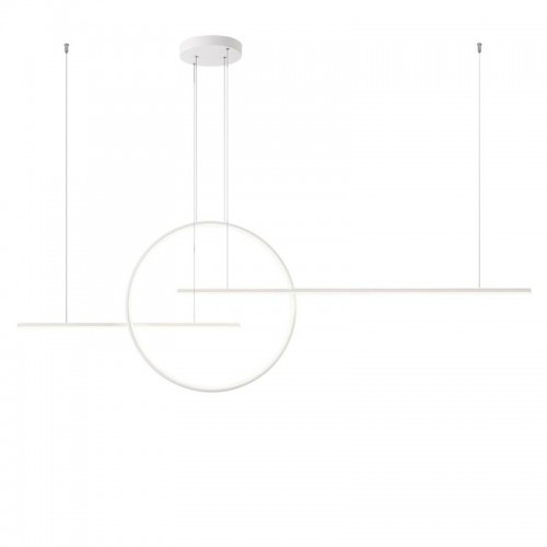 LED závěsné svítidlo Giotto 01-1736 Redo Group, 66W, matná bílá