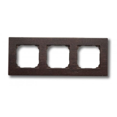 Rámeček dřevěný trojnásobný 37-803-04
