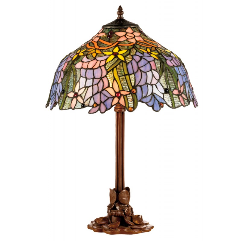 Stolní lampa Tiffany KT1082+P1257