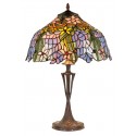 Stolní lampa Tiffany KT1082+PBLM11