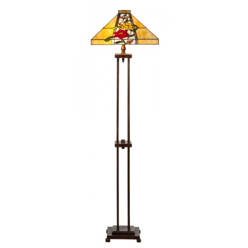 Stojací lampa Tiffany NBS161513 + BK001
