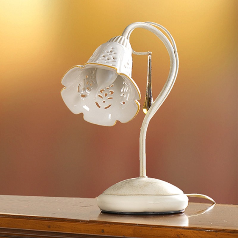 Stolní lampa rustikální 2208.L Ceramiche Borso ze série 2208