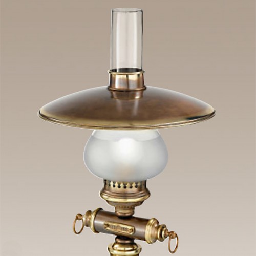 Stolní lampa rustikální Grecale 484/1LA-BRSF Cremasco