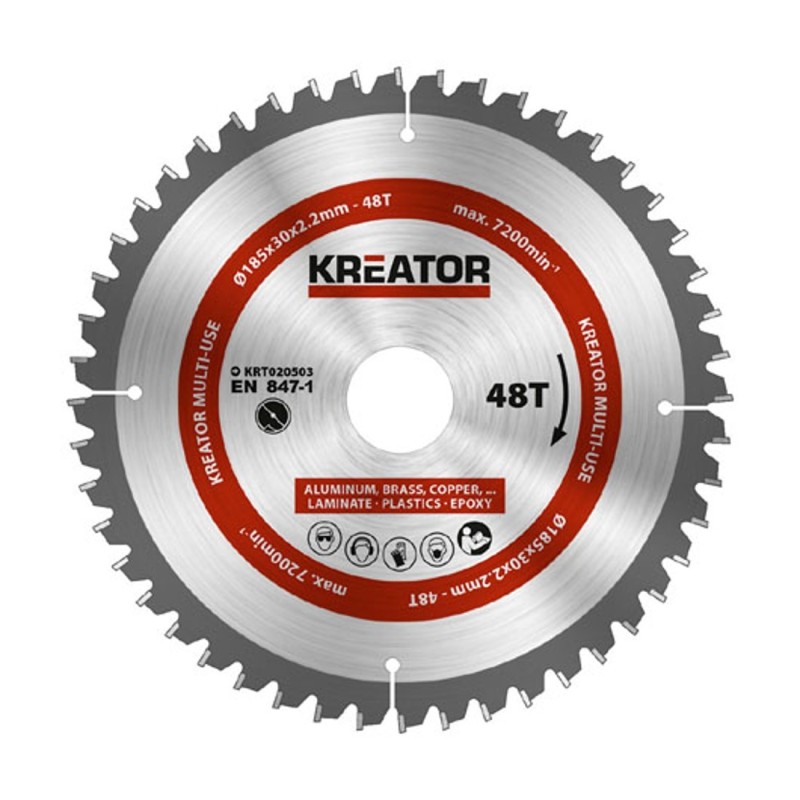 Pilový kotouč univerzální, Ø 185 mm, Kreator Pilový kotouč univerzální, Ø 185 mm, Kreator