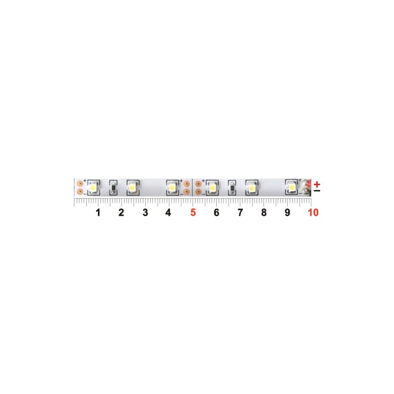 LED pásek FLB3-W, 4,8W/1m, studená bílá