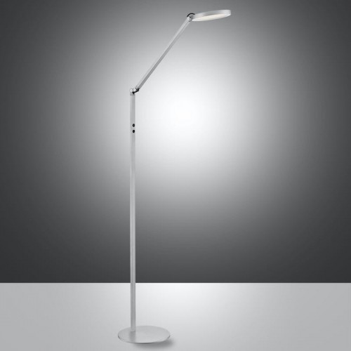 LED stojací lampa Regina 3551-11-212 Fabas Luce - eloxovaný hliník