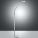 LED stojací lampa Regina 3551-11-212 Fabas Luce - eloxovaný hliník