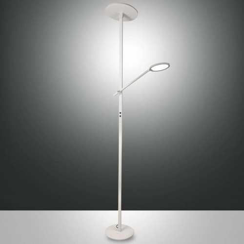 LED stojací lampa Regina, 36 + 12 W, bílá