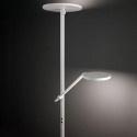 LED stojací lampa Regina 3551-10-102 Fabas Luce - bílá