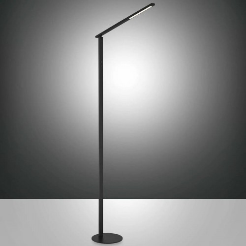 LED stojací lampa Ideal 3550-11-101 Fabas Luce - černá